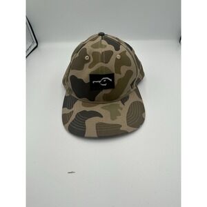 Dux Waterfowl Co Camouflage Hat Cap Green